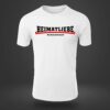 HeimatliebeT Shirt weiss rot 👕 Heimatliebe T-Shirt mit Wunschstadt HeimatliebeT Shirt weiss rot