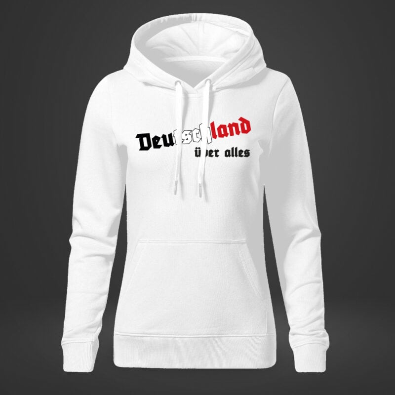 DamenHoodieWeißSWR