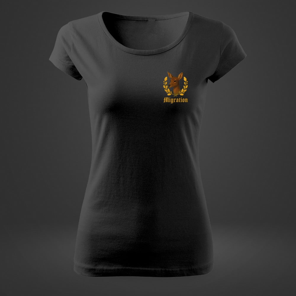 DamenSchwarz 👕 Heimatliebe T-Shirt mit Wunschstadt