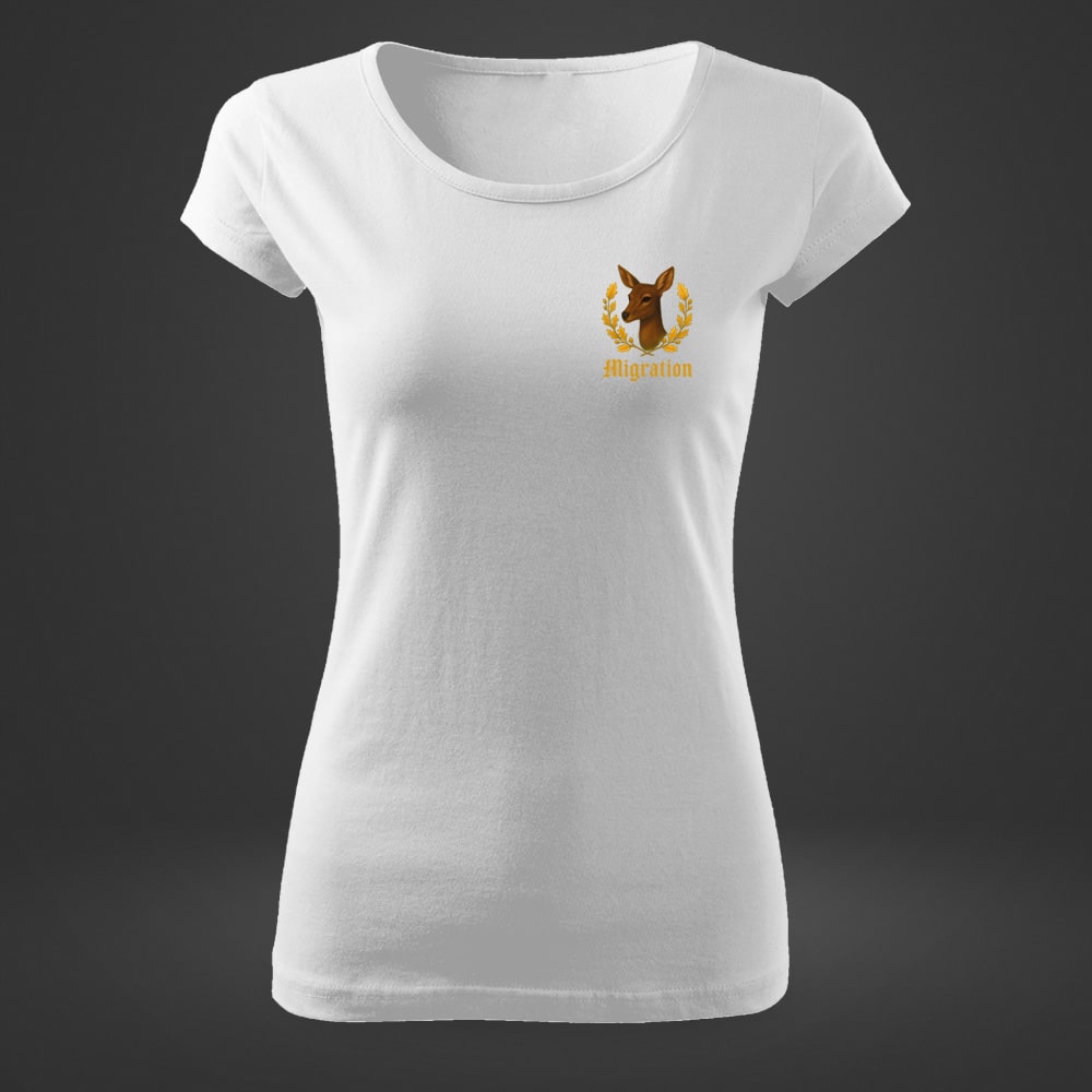 DamenWeiß 👕 Heimatliebe T-Shirt mit Wunschstadt