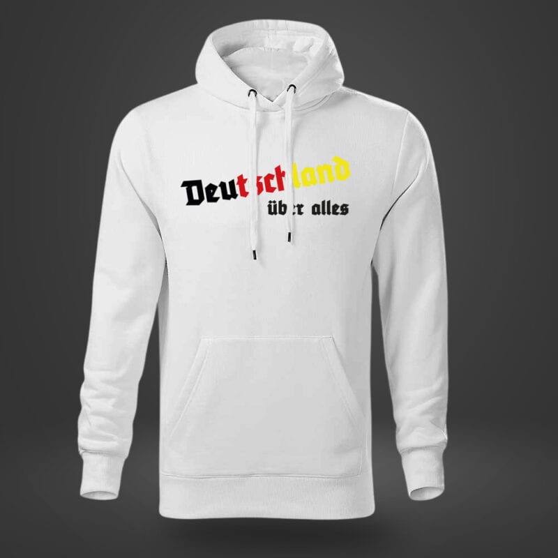 HoodieDeutschlandWeißSRG