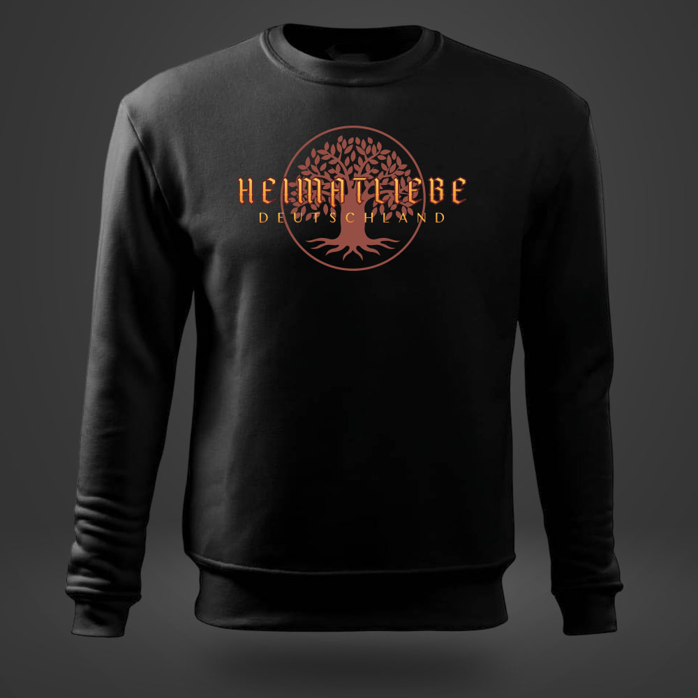 PulliBaumSchwarz 👕 Heimatliebe T-Shirt mit Wunschstadt PulliBaumSchwarz